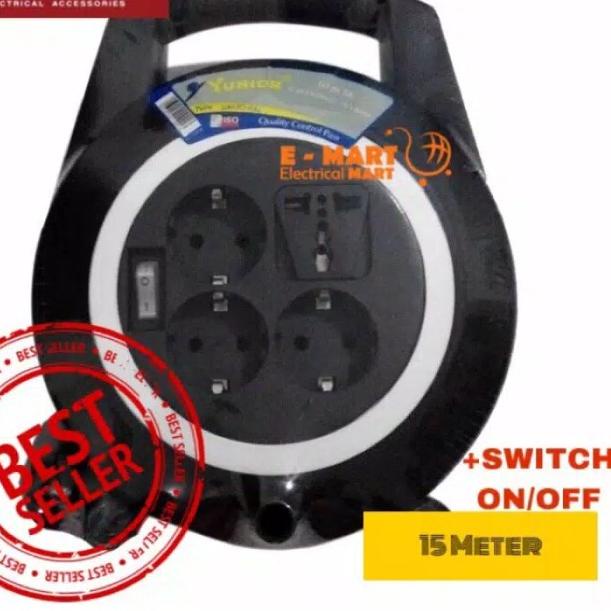 LOYAL Welto Kabel Roll 15M Switch / Kabel Roll 15Meter