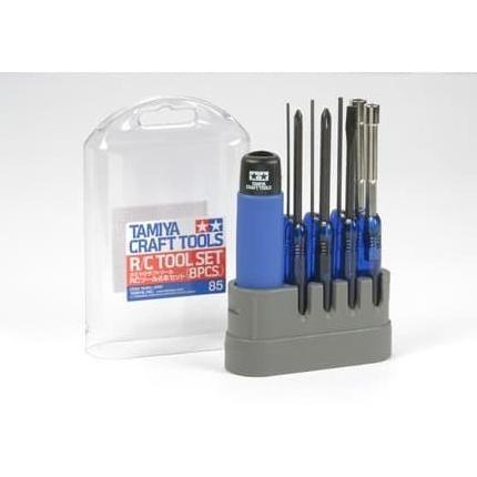 TAMIYA 74085 R/C TOOL SET (8PCS)