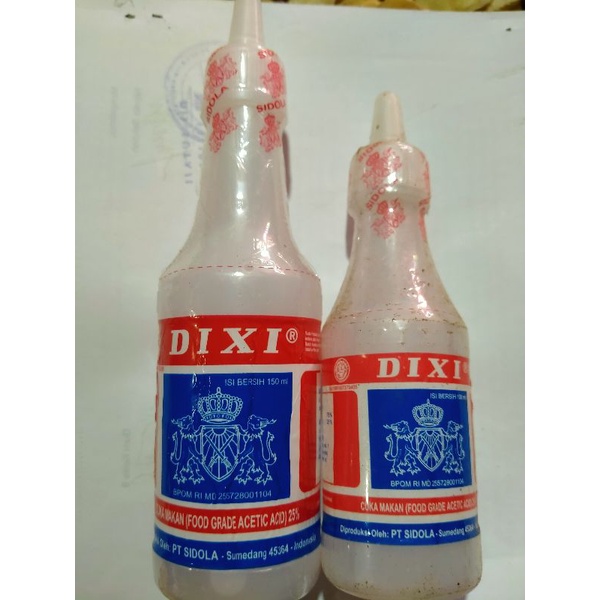 

Cuka Dixi 100ml/150ml.