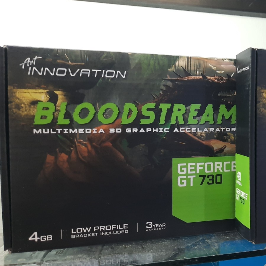 VGA INNOVATION GT 730 4GB 128BIT DDR3 BLOODSTREAM RESMI
