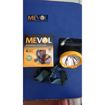 Meval Rechargeable Led Head Lamp / senter kepala