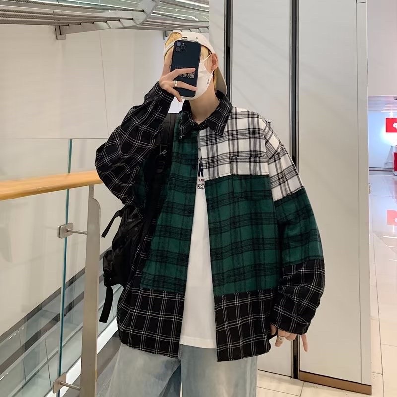 Tshirt Long Lzy Men Oversized Premium / Baju Kemeja Pria Panjang Lzy Bagus Korea Oversized Keren Nya