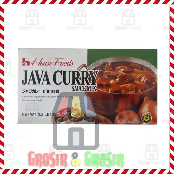 

JAPANESE JAVA CURRY 1 KG HOT NO 4 ( HOUSE FOODS )