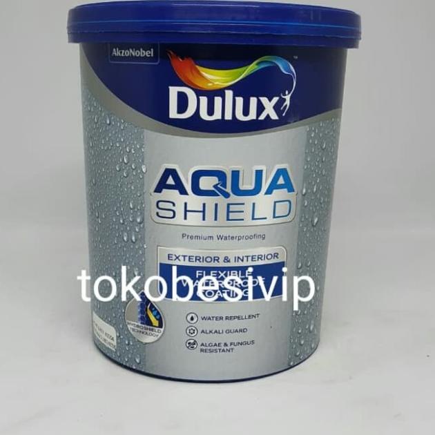 DULUX AQUASHIELD CAT PELAPIS ANTI BOCOR 1KG - abu muda