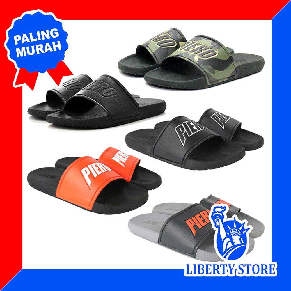 Sandal Selop Kekinian Pria Dewasa PIERO PUNA RS Terbaru