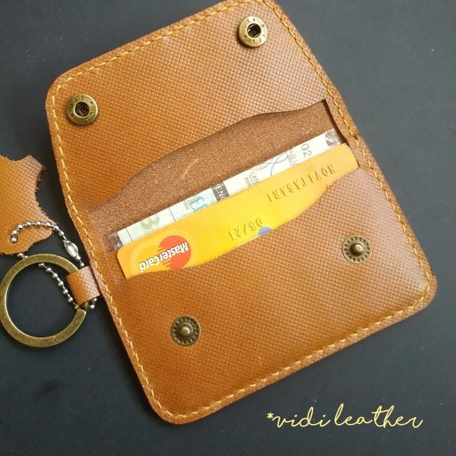 dompet STNK kulit asli, gantungan kunci mobil/motor handmade