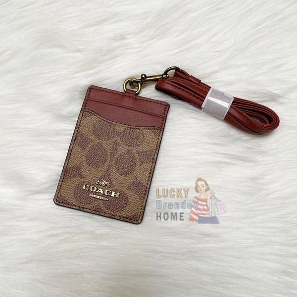 

(100% ORIGINAL) Lanyard CH Id Lanyard Colorblock Signature Canvas