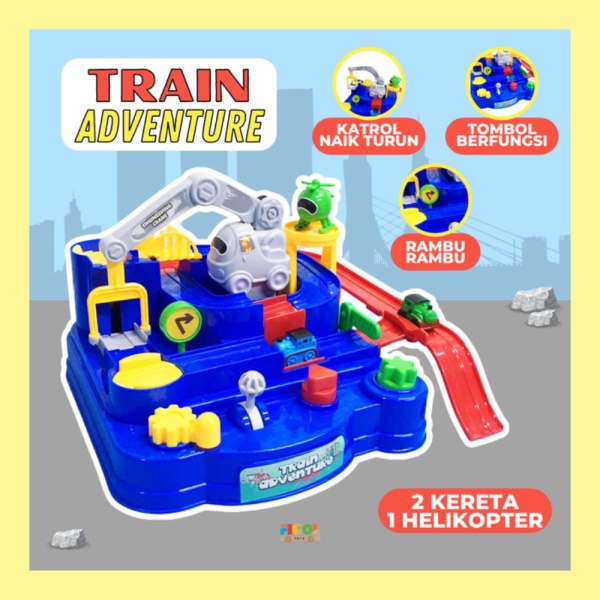 

Dijual Mainan Anak Train Adventure Mainan Edukasi Thomas Train Arcade - Train Adventure Berkualitas