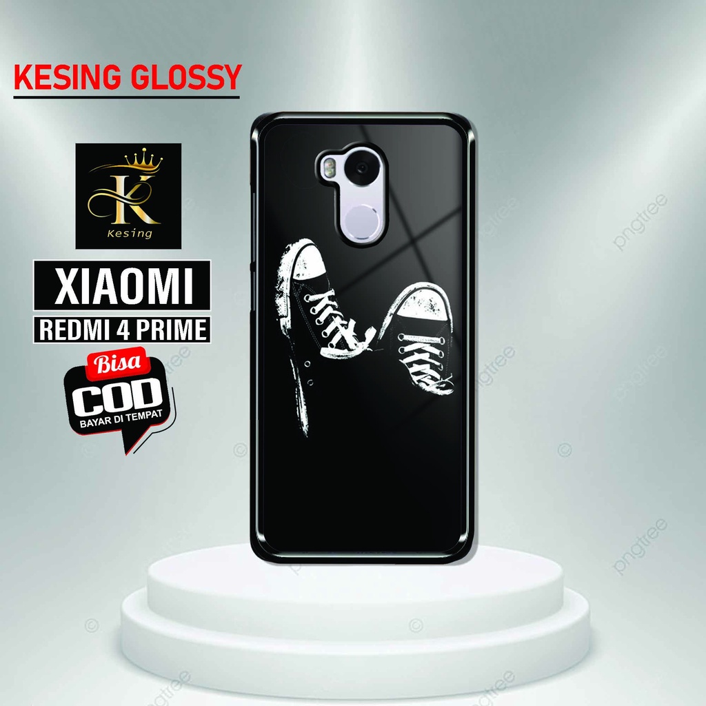 Case Redmi 4 Prime - Case Redmi 4 Prime Terbaru - Hardcase Glossy - Softcase Kaca - Case Redmi 4 Pri