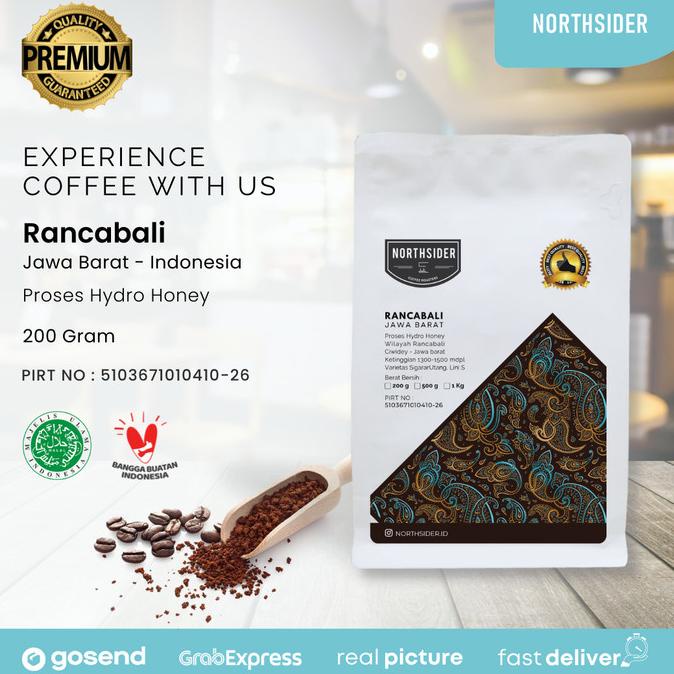 

BIJI KOPI ARABIKA RANCABALI HYDRO HONEY - 200GR NORTHSIDER COFFEE