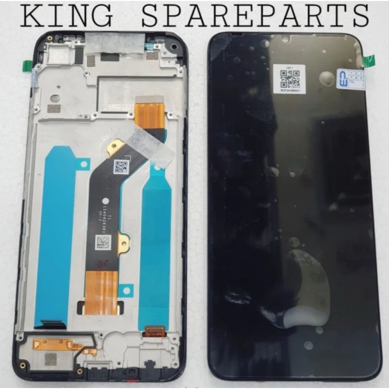LCD TOUCHSCREEN + FRAME INFINIX SMART 6 X6511 X6511B ORIGINAL