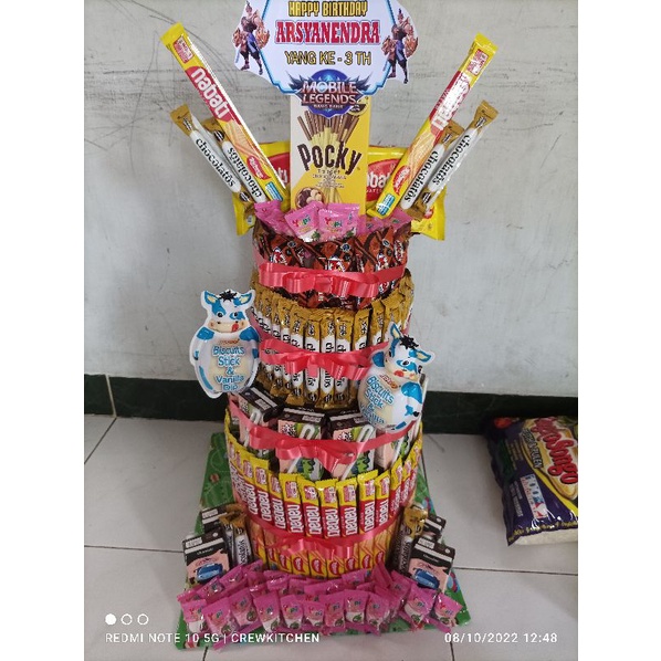 

snack tart, snack tower.