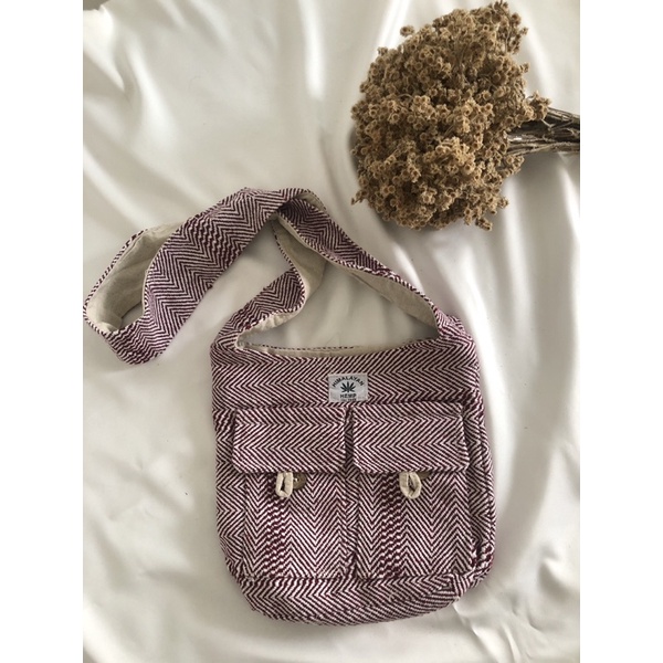 TAS SAMPING LAPTOP HIMALAYAN STYLE PURE HEMP