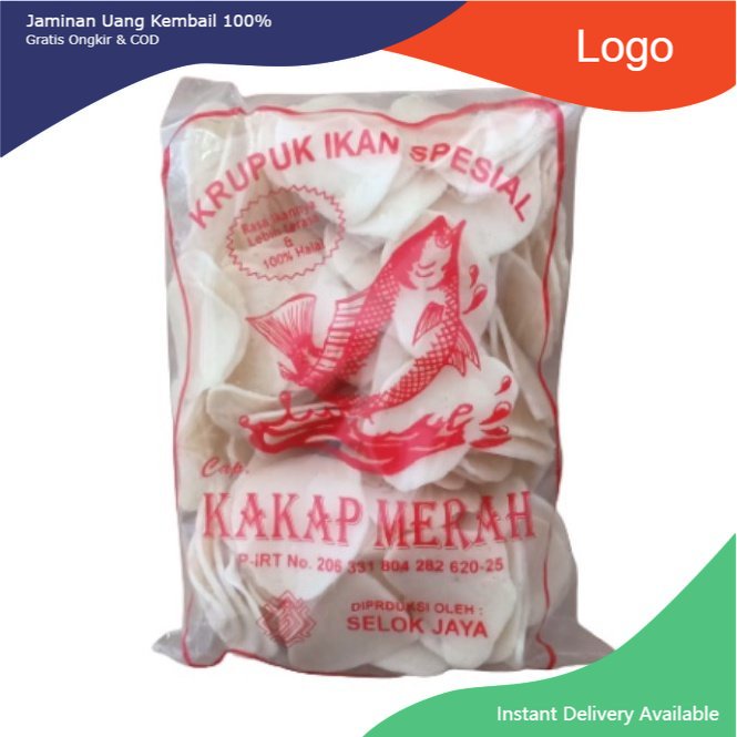 

Krupuk Kakap Merah Selok Jaya 200gr