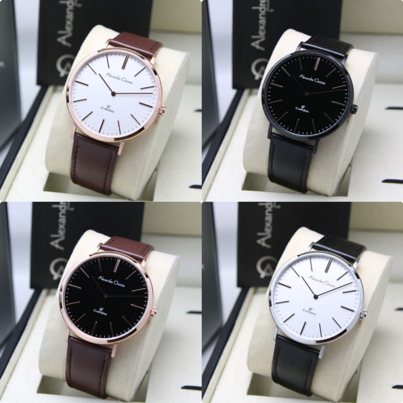 JAM TANGAN PRIA ALEXANDRE CHRISTIE TIPIS AC8490  | AC  COWOK 8490 ORIGINAL