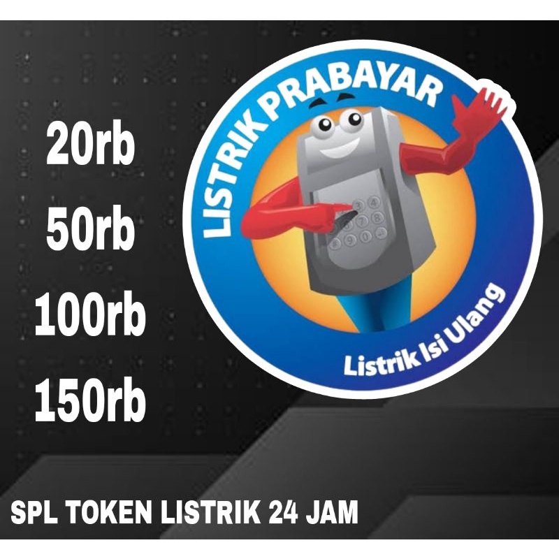 TOKEN LISTRIK 20RB-150RB