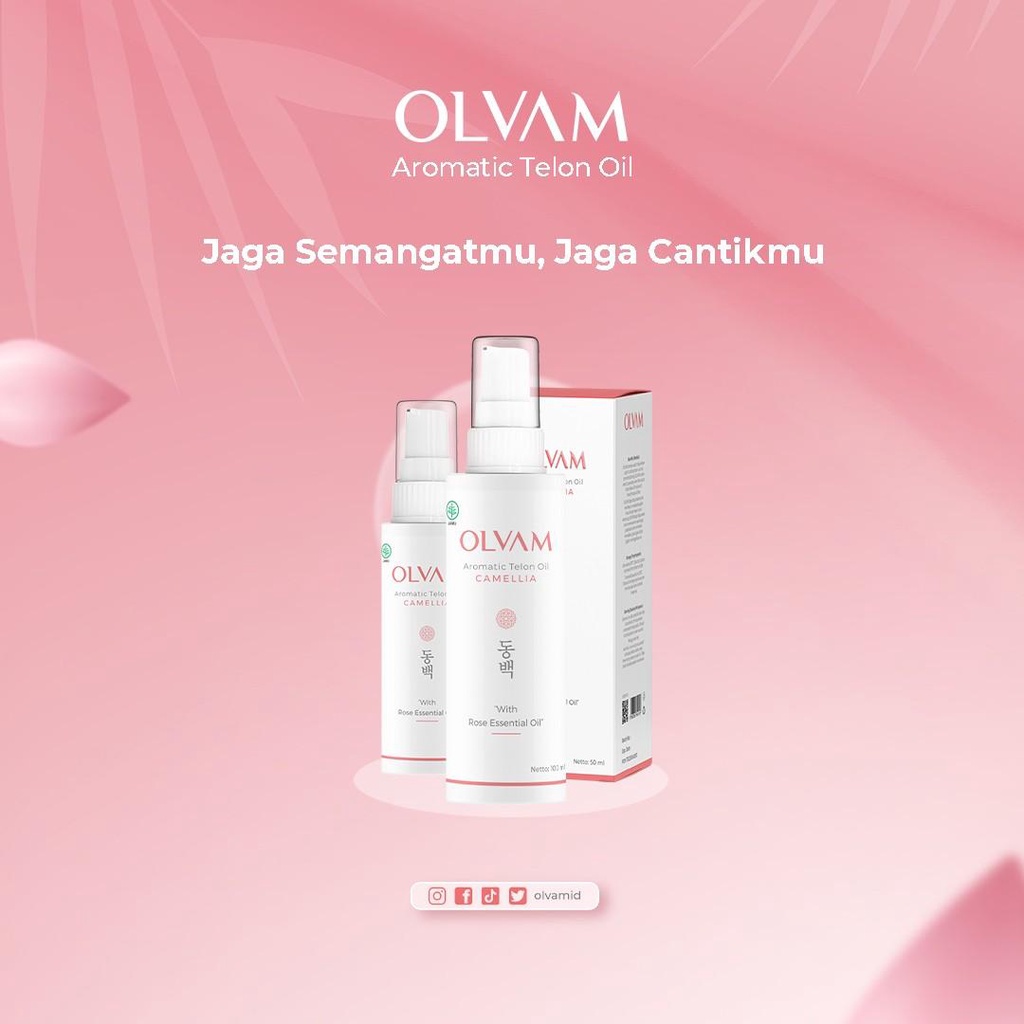 OLVAM AROMATIC TELON OIL | MINYAK TELON | MINYAK PIJAT