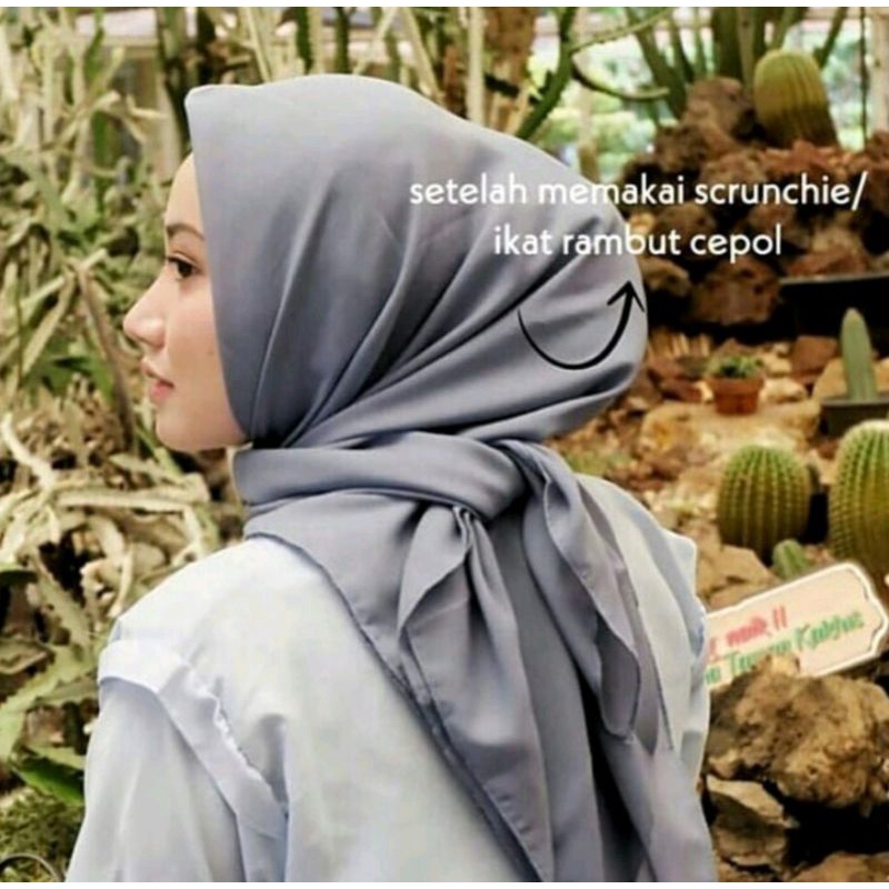 SCRUNCHIE CEPOL IKAT RAMBUT JUMBO SUPER MURAH