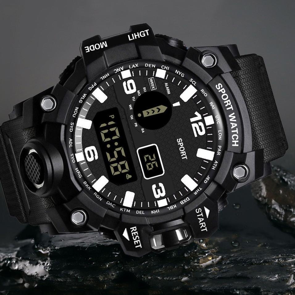 K61V [DGS] Jam Tangan Digital Electronic Sport Wacth Pria / Jam Tangan Pria Sport Digital Fashion Im