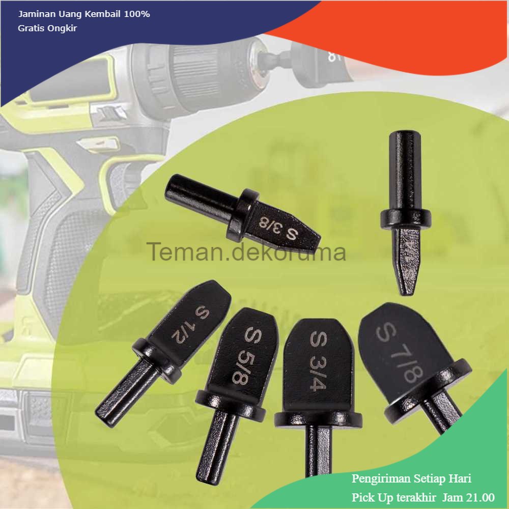 TD-PR2 MILKIWA Pembesar Lubang Pipa Tube Pipe Expander Reamer Head 6PCS - MW02