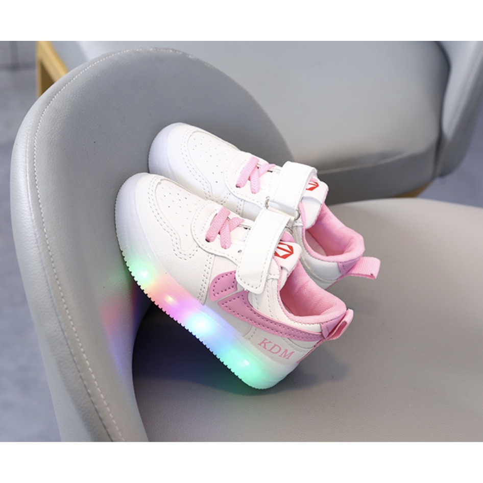 babyfit sepatu lampu LED crusade NAKE sneakers anak cewek cowok import gs-0324r