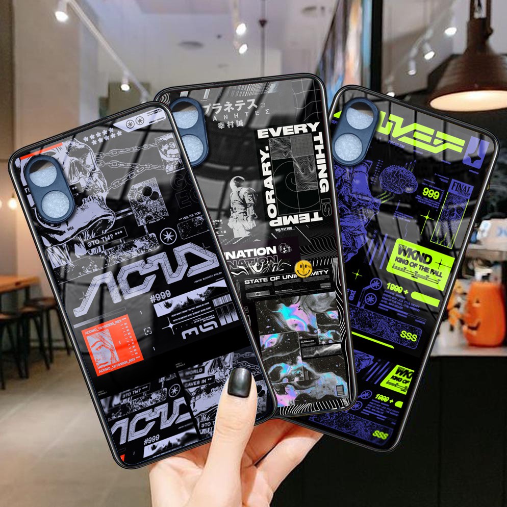 [SC210] Softcase Kaca OPPO A17 Terbaru - Case handphone OPPO A17 Terbaru - Kondom Hp OPPO A17 Terbar