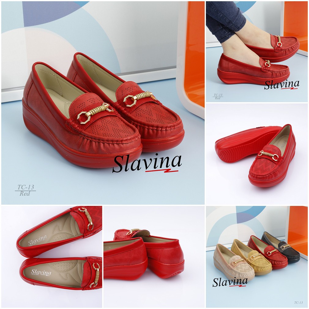 BIG SALE - Ivony Seivona - TC-13 Sepatu Wedges Slavina