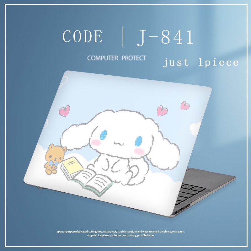 1pc Universal Menyesuaikan Pola COD Cover Laptop Cinnamoroll Stiker Skins FFOR ASUS VIVOBOOK 2022 OLED M3502R N7401Z K6602Z K6500Z M6500R M6500Q Lukisan Notebook Film