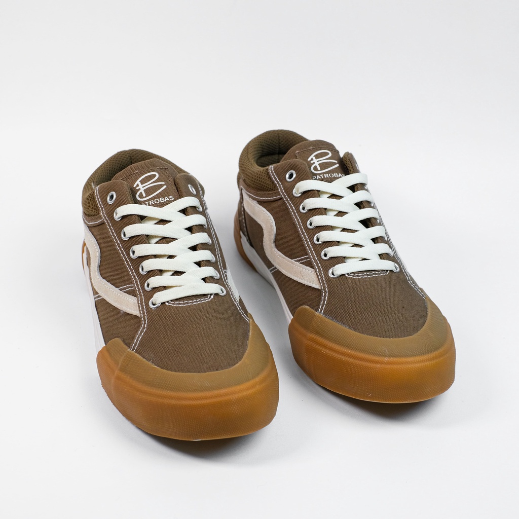 Patrobas Cloud Low Olive Original Sepatu Petrobas