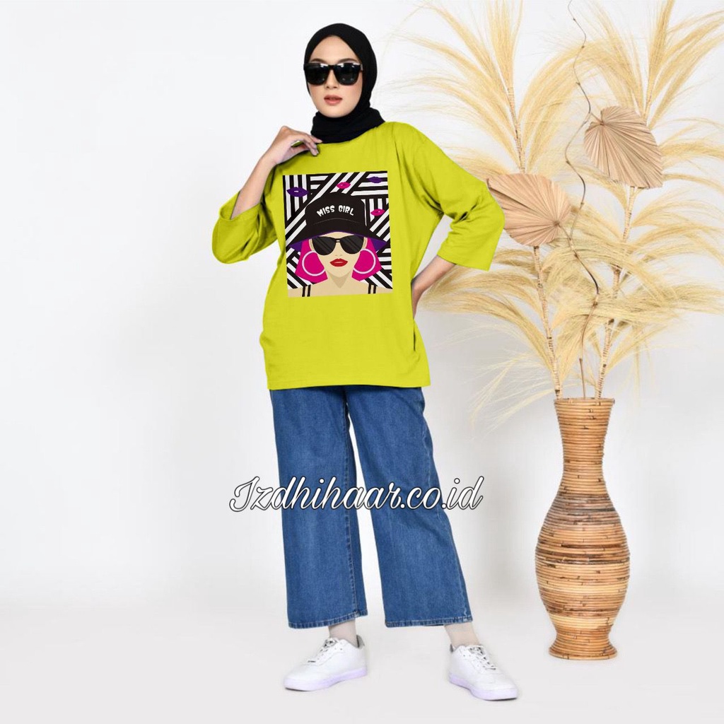 (COD) Tunik Oversize Kaos Atasan Wanita / Baju Atasan Wanita murah / Casual Dewasa Terbaru