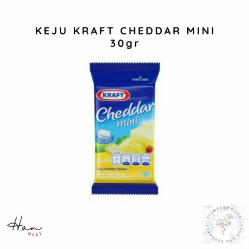 

KEJU KRAFT CHEDDAR MINI 30GR