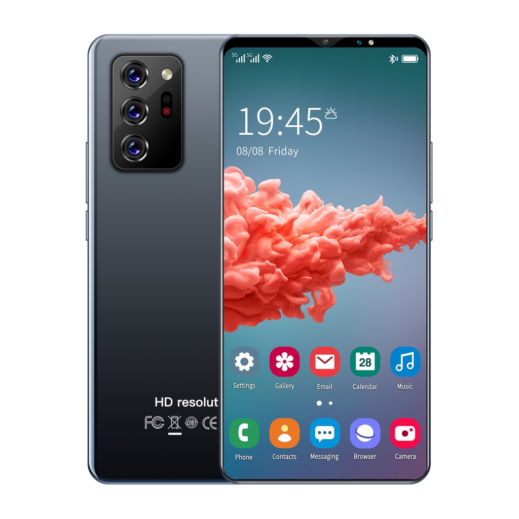 5G【COD+FLASH SALE】HP OPP0 Reno 8 PRO 6.53inch RAM 8/256GB Handphone hp murah baru Ponsel Pintar Android 10.0 Mobile Phones Reno5 Pro Reno4 Reno6-Hitam