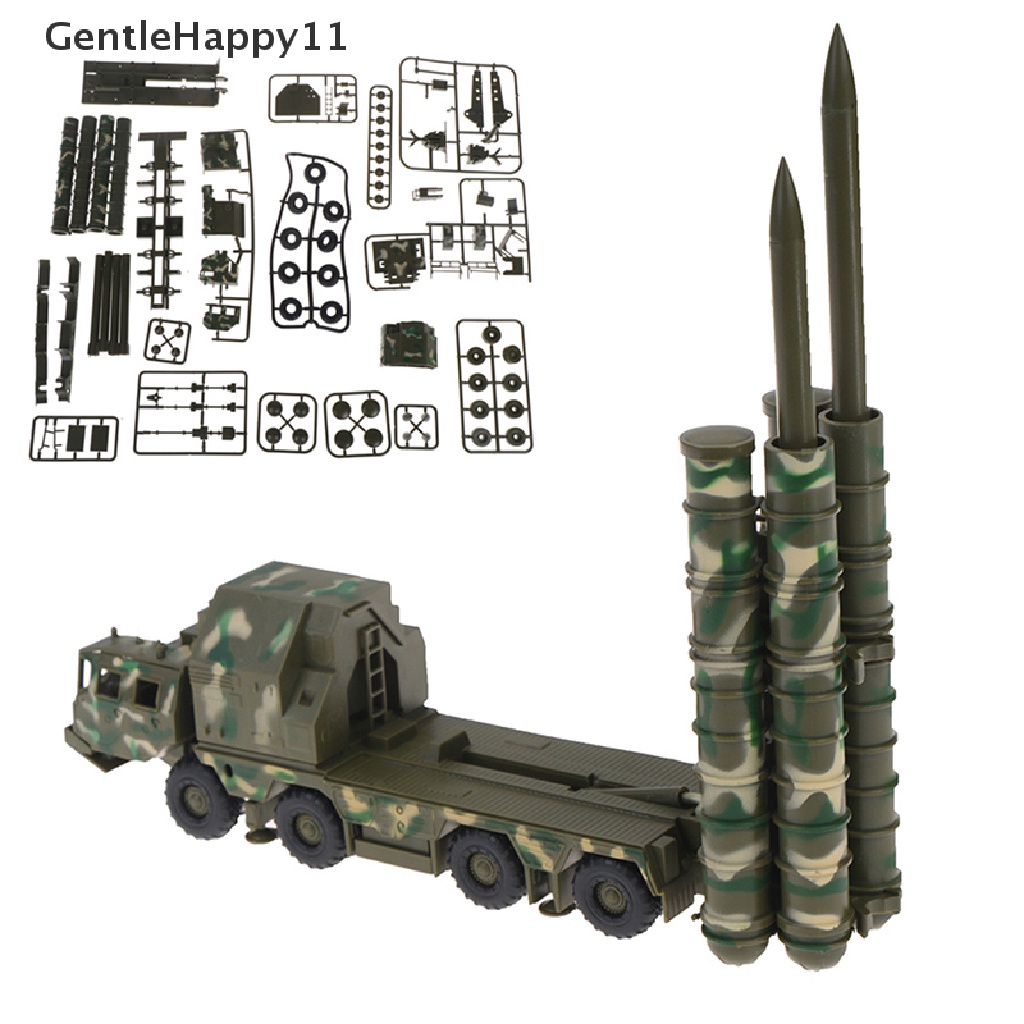 Gentlehappy1:72 Army s-300 missile systems radar Kendaraan Rakitan model Mobil Militer Mainan id