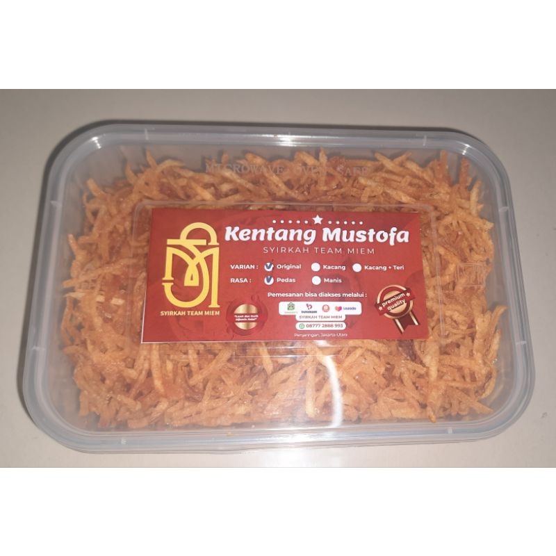 Jual Kentang Mustofa Box 650ml 200gr Termurah Berani Bersaing Harga