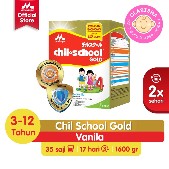 

Chil School Vanila Dan Madu 1600 Gram / Toko Susu Lengkap Murah