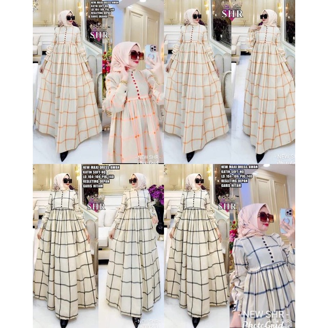 GAMIS KOTAK AWAN ORI SHR