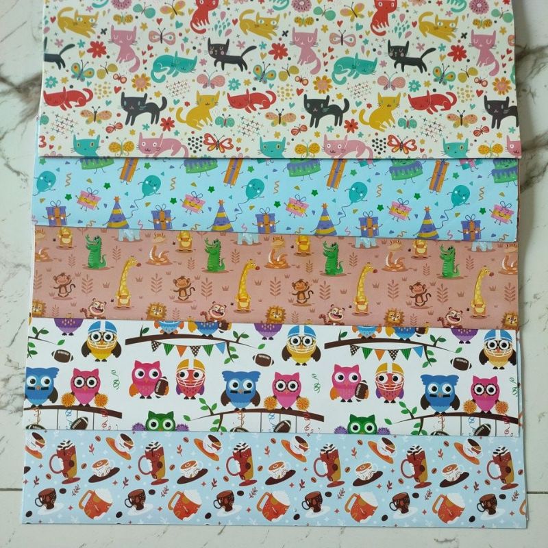 

Kertas Kado Sidu 1 Pack / 50 Lembar