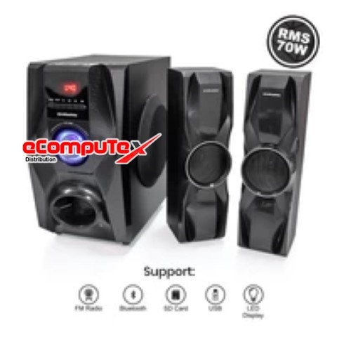 SPEAKER SIMBADDA CST 8000N+ 8000 N+ REMOT BLUETOOTH USB FM RADIO RESMI