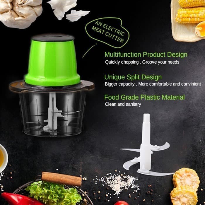 Blender Daging Elektrik Meat Grinder Food Processor - Blender Chopper - Kenji Shop