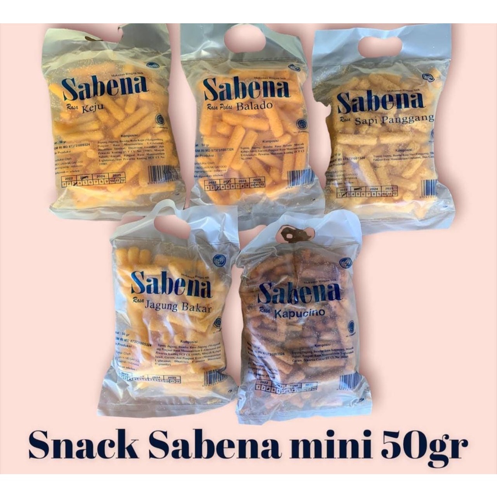

SABENA MINI 50gr ( DAPAT 3 PCS )
