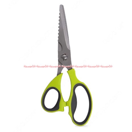 Krischef Multi Function Kitchen Scissors Gunting Dapur Serba Guna Kris Chef Detachable Kitchen Scissor Gunting Dapur Serba Guna