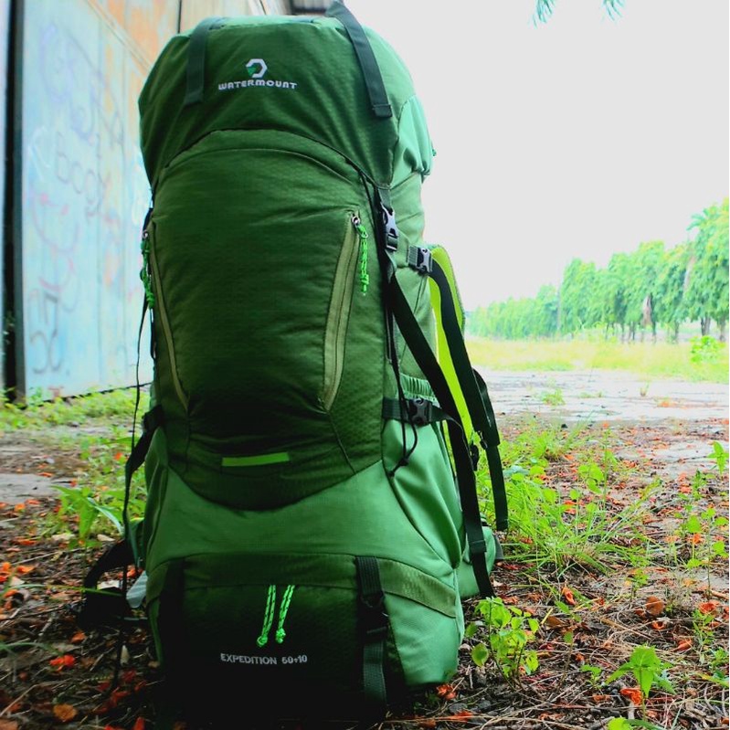 Carrier Tas Gunung Watermount series Expedition 50+10 L INCLUDE RAINCOVER