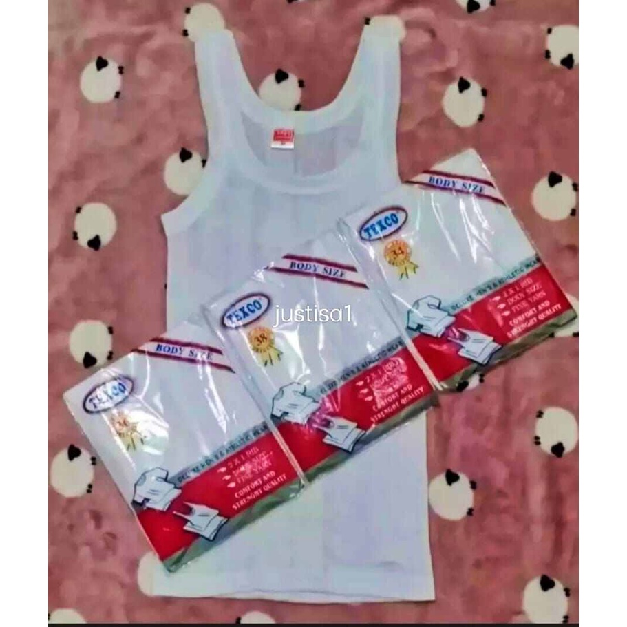 TX..4 PCS KAOS DALAM PRIA DEWASA SINGLET PRIA TEXCO/KING&quot;S NO 34 36 38 40 42
