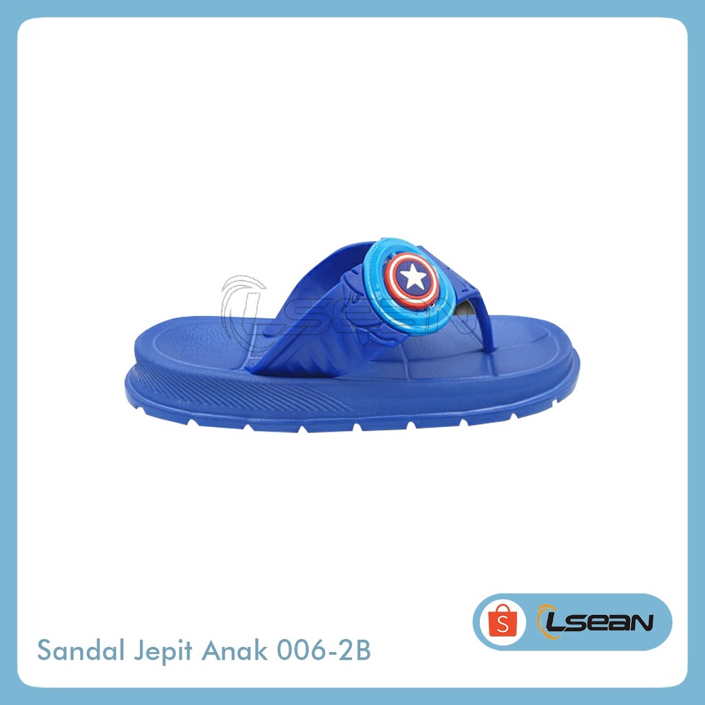 Sandal Jepit Anak Murah Captain America Spiderman