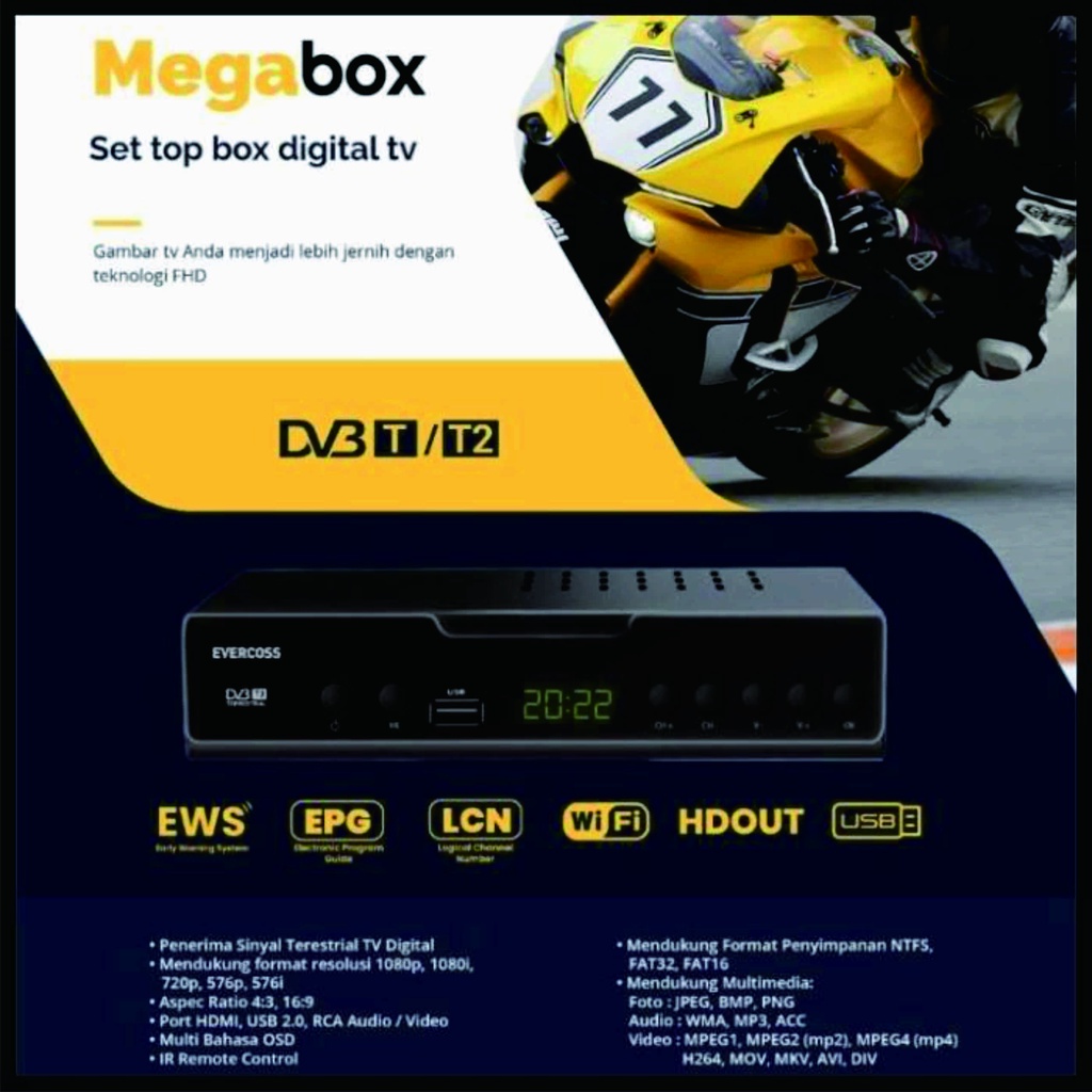 STB (SET TOP BOX) EVERCROSS