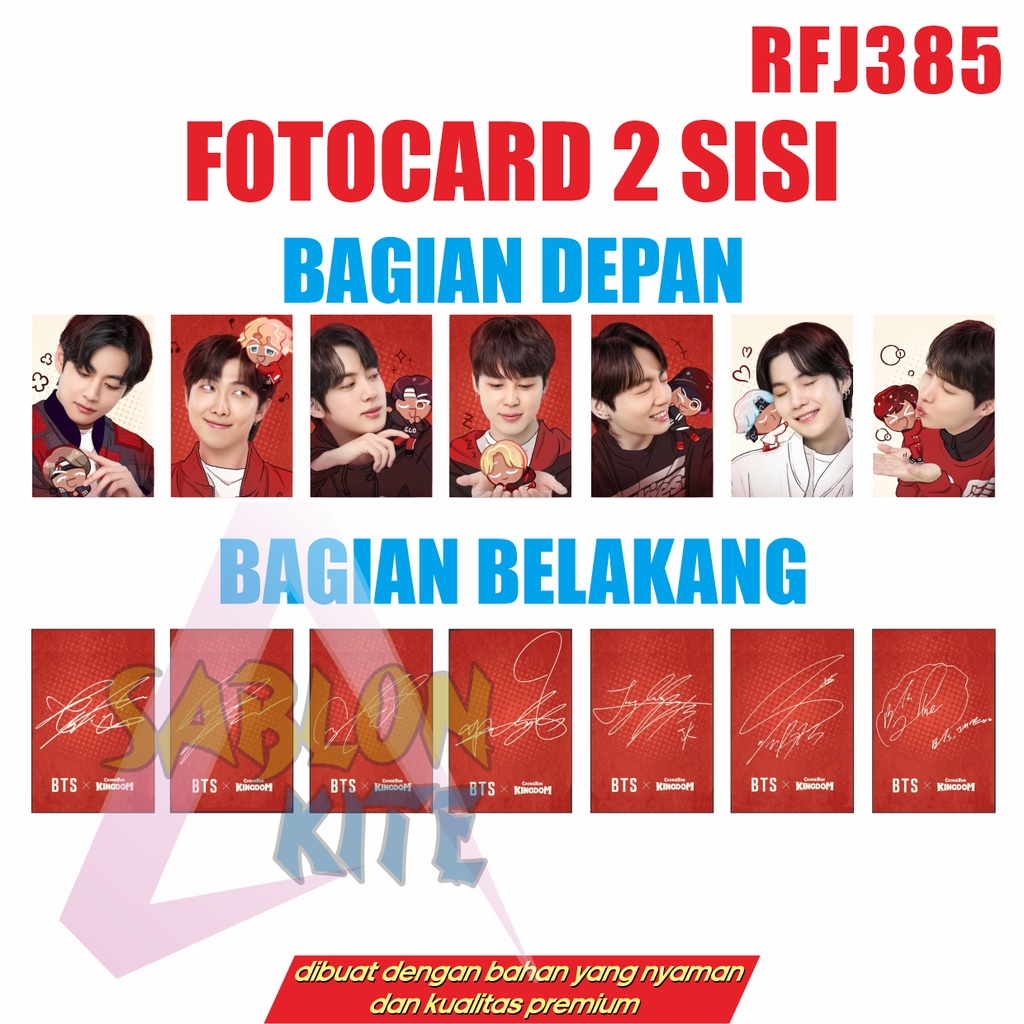 MURAH!!! FOTOCARD KPOP KINGDOM 2 SISI RFJ385