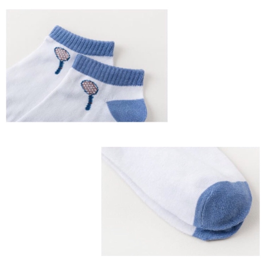 JOS1486 Kaos Kaki Tennis Pendek Semata Kaki Ankle Sock Unisex