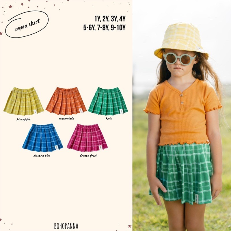 BOHOPANNA - EMMA SKIRT - ROK ANAK PEREMPUAN