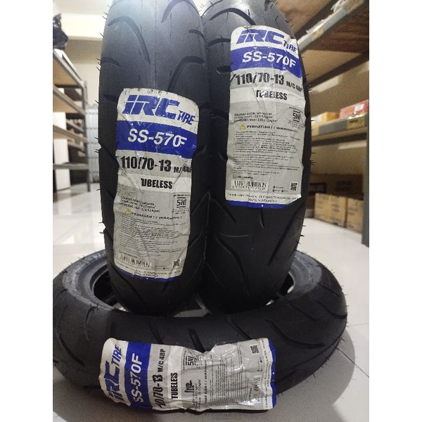 BAN IRC TUBELESS DEPAN NMAX 110/70-13