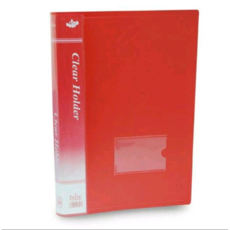 

Clear holder A4 40 pocket FELIX